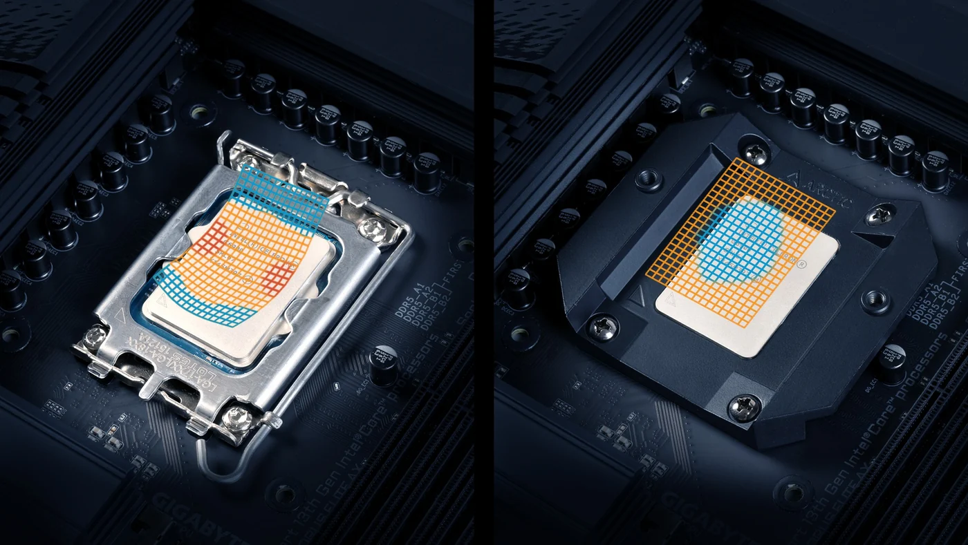 Marco de contacto para LGA1851 y LGA1700