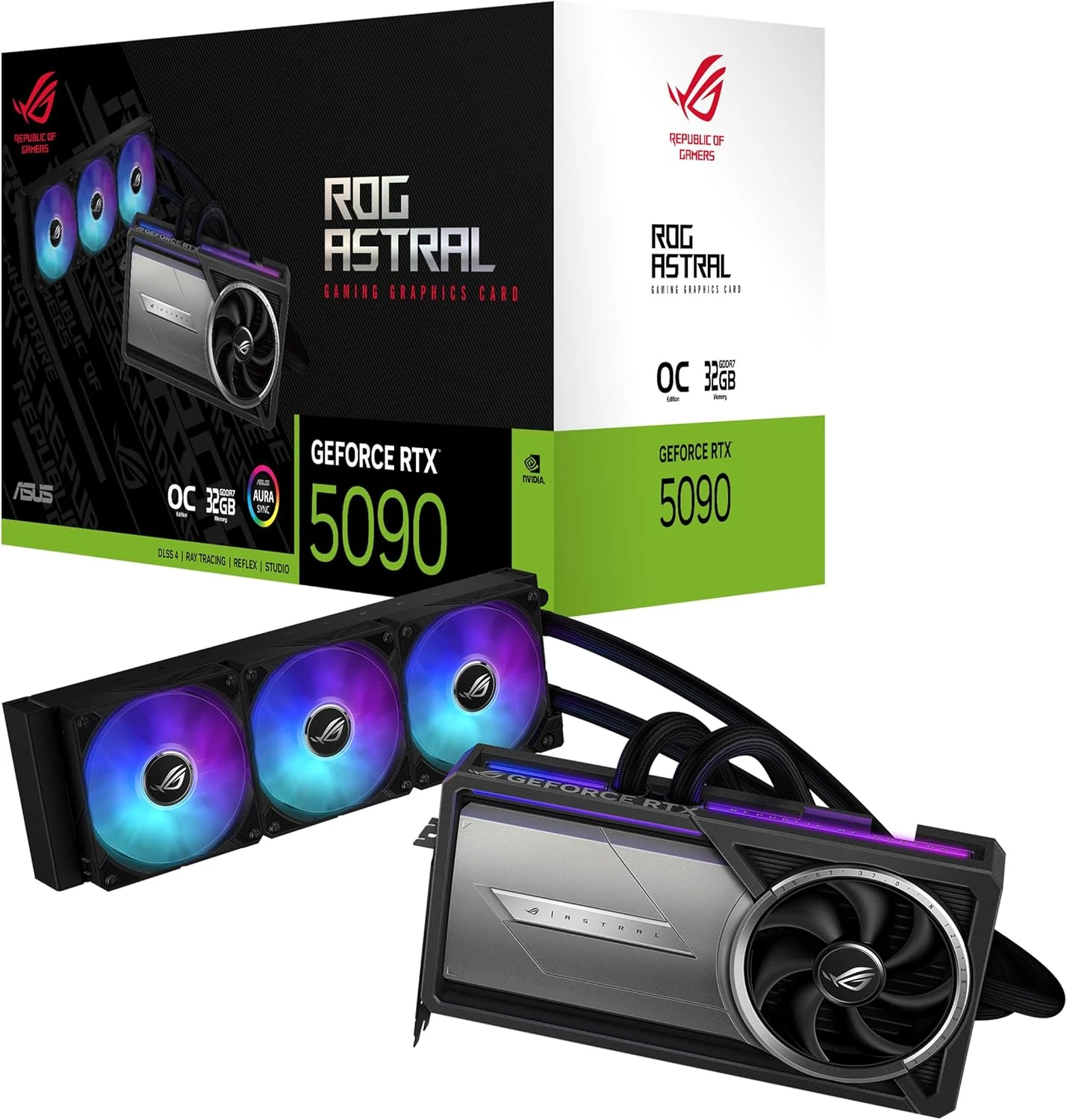 ASUS ROG Astral LC GeForce RTX 5090 32GB GDDR7 OC Edition