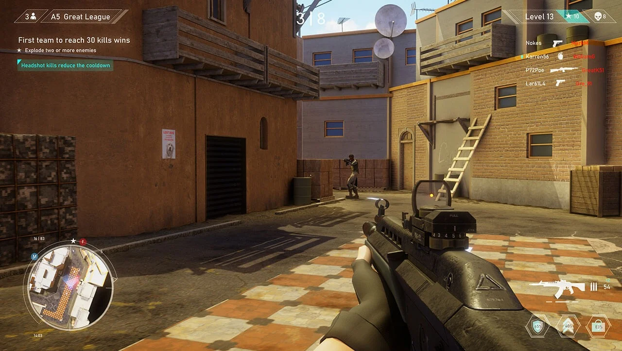 GamePlus overlays on the game image
