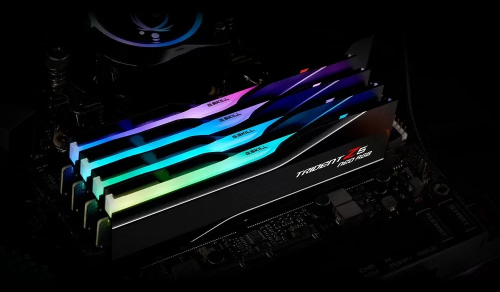Trident Z5 Neo RGB lighting